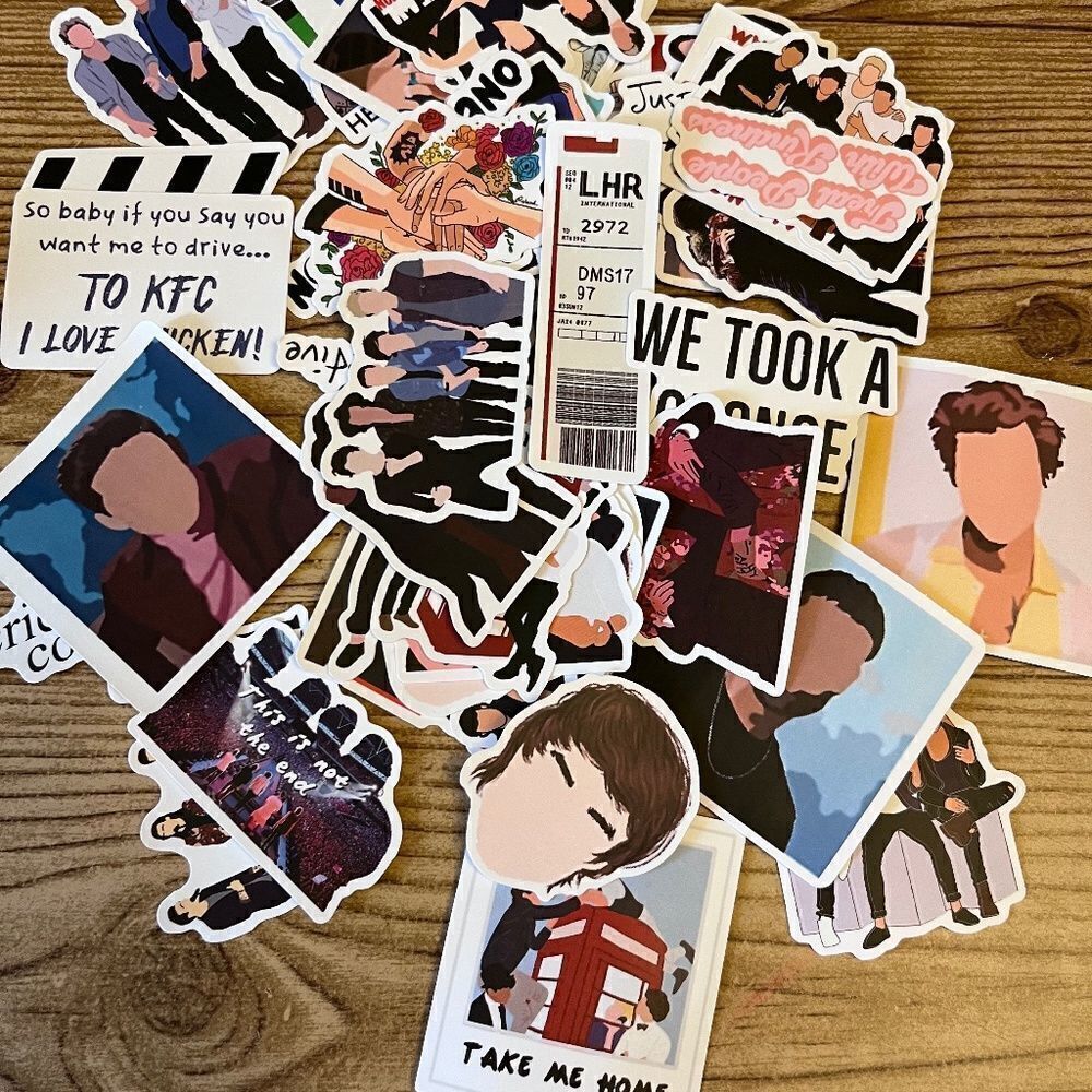 Singer Stickers Decals 50pc set NEW